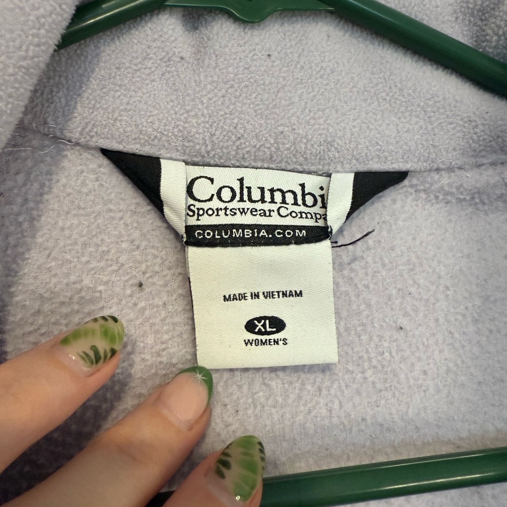 Columbia Lavender Fleece Jacket - Picture 4 of 5